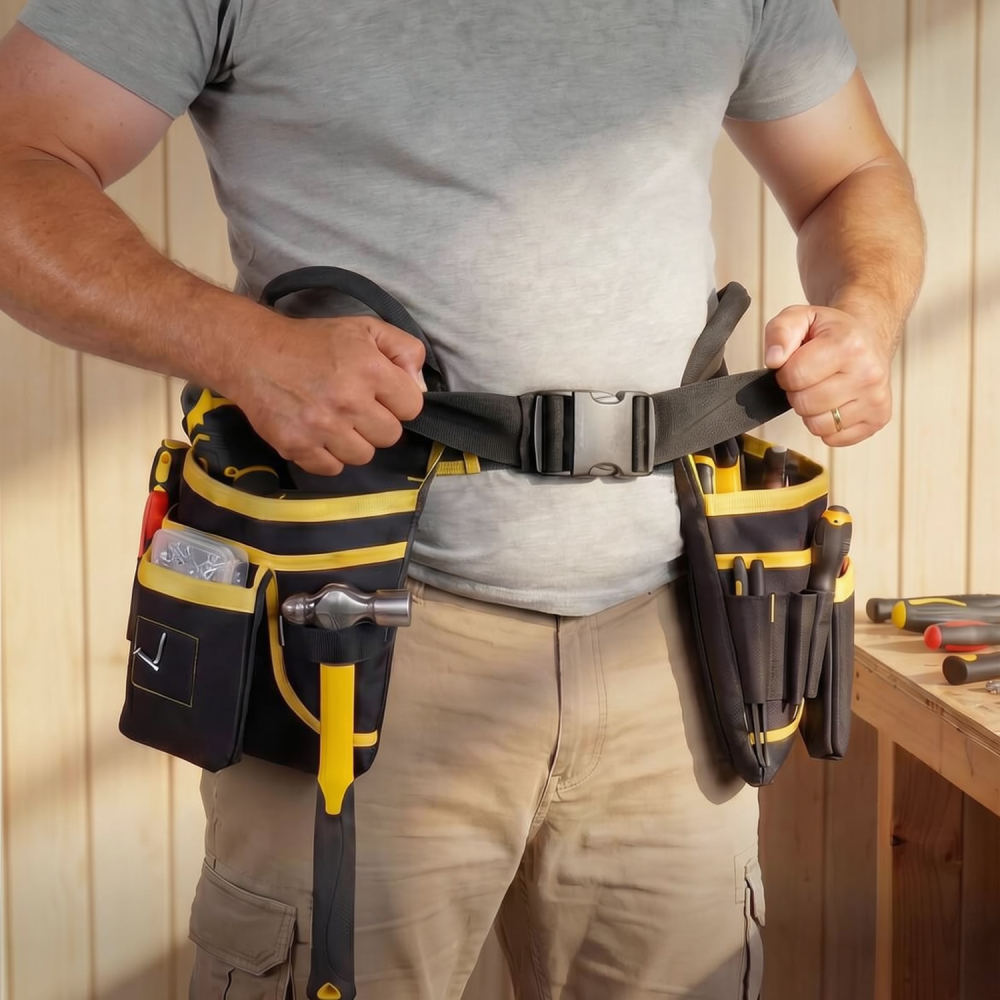 Heavy Equipment Electrician - Multi Function Tool Waist Pouch Heavy