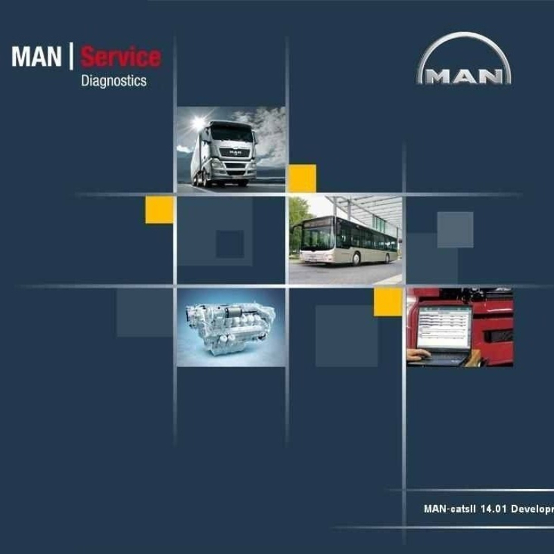 MAN-Cats II trucks Diagnostic  - Heavy Equipment Software review and price